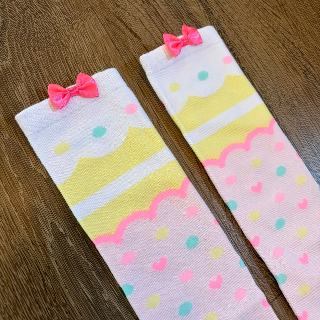 cupcake sprinkle socks (read description)