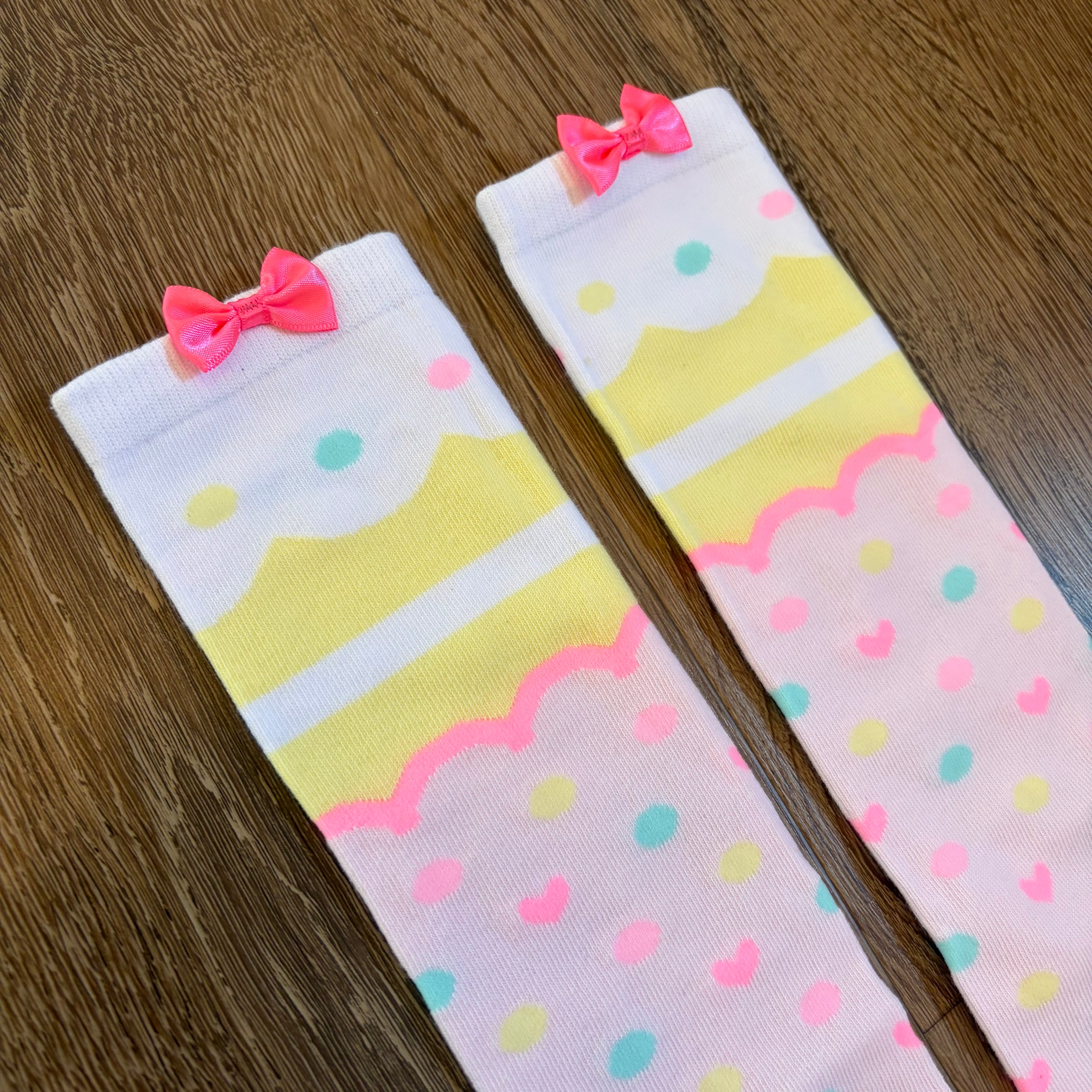 cupcake sprinkle socks (read description)