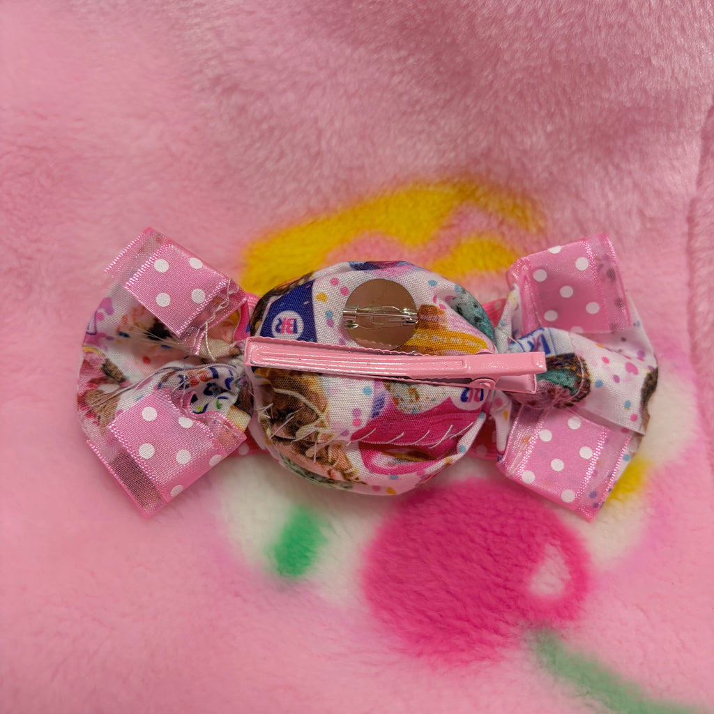 icecream candy hairclip/brooch