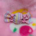 stripe candy hairclip/brooch