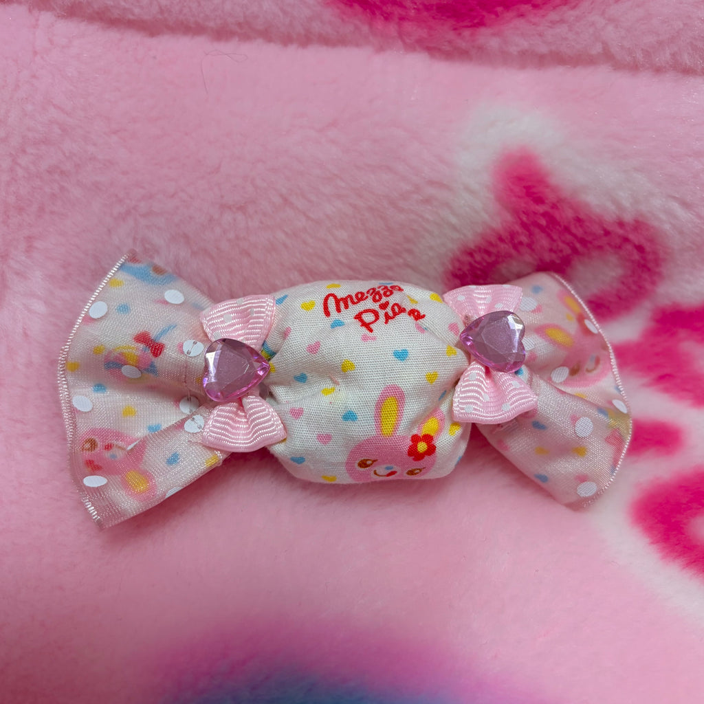 mezzo piano fabric candy hair clip