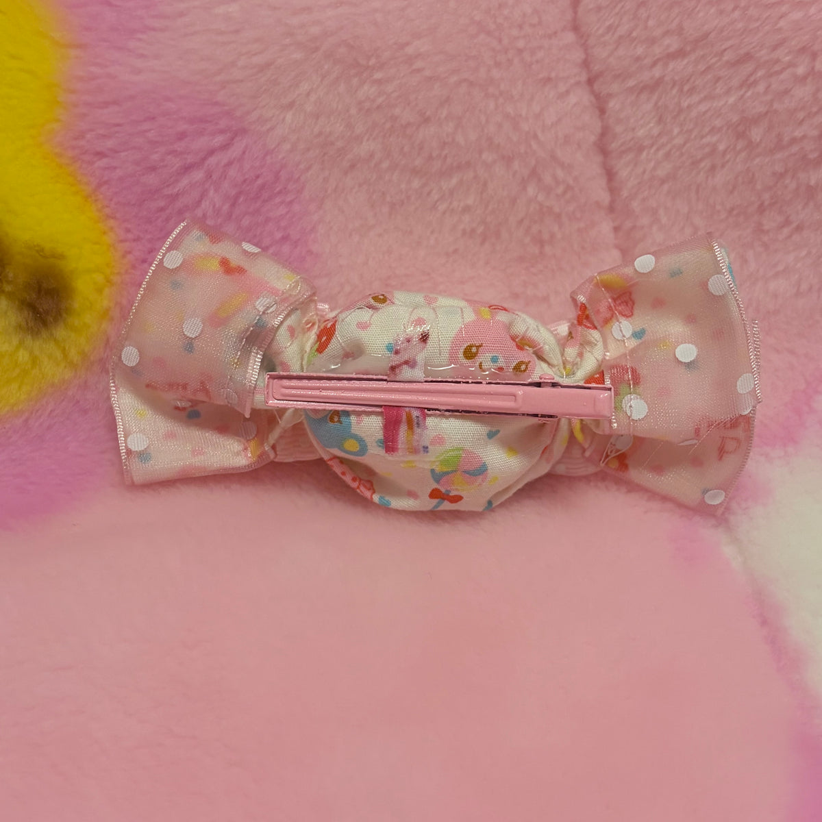 MP fabric candy hair clip