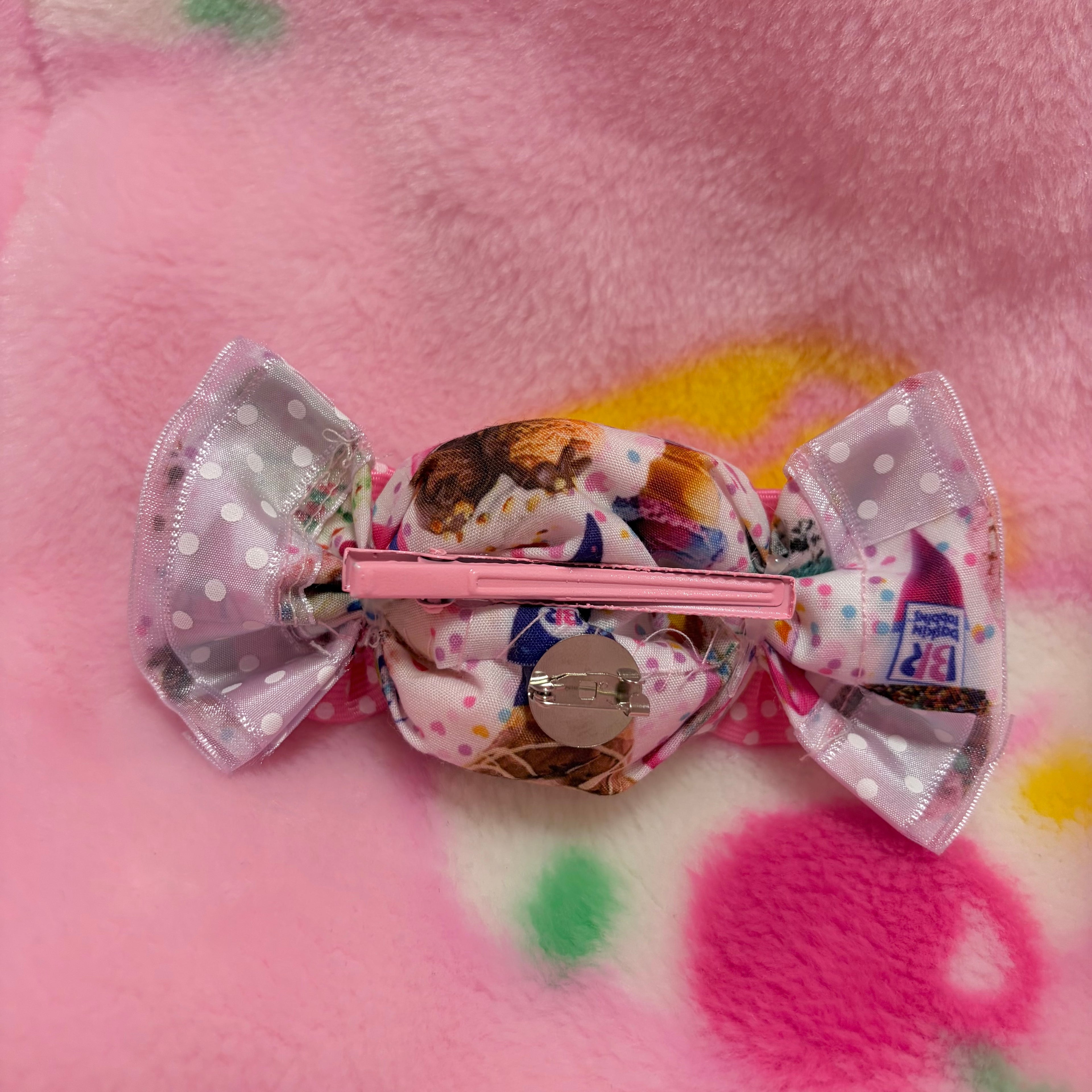 icecream candy hairclip/brooch