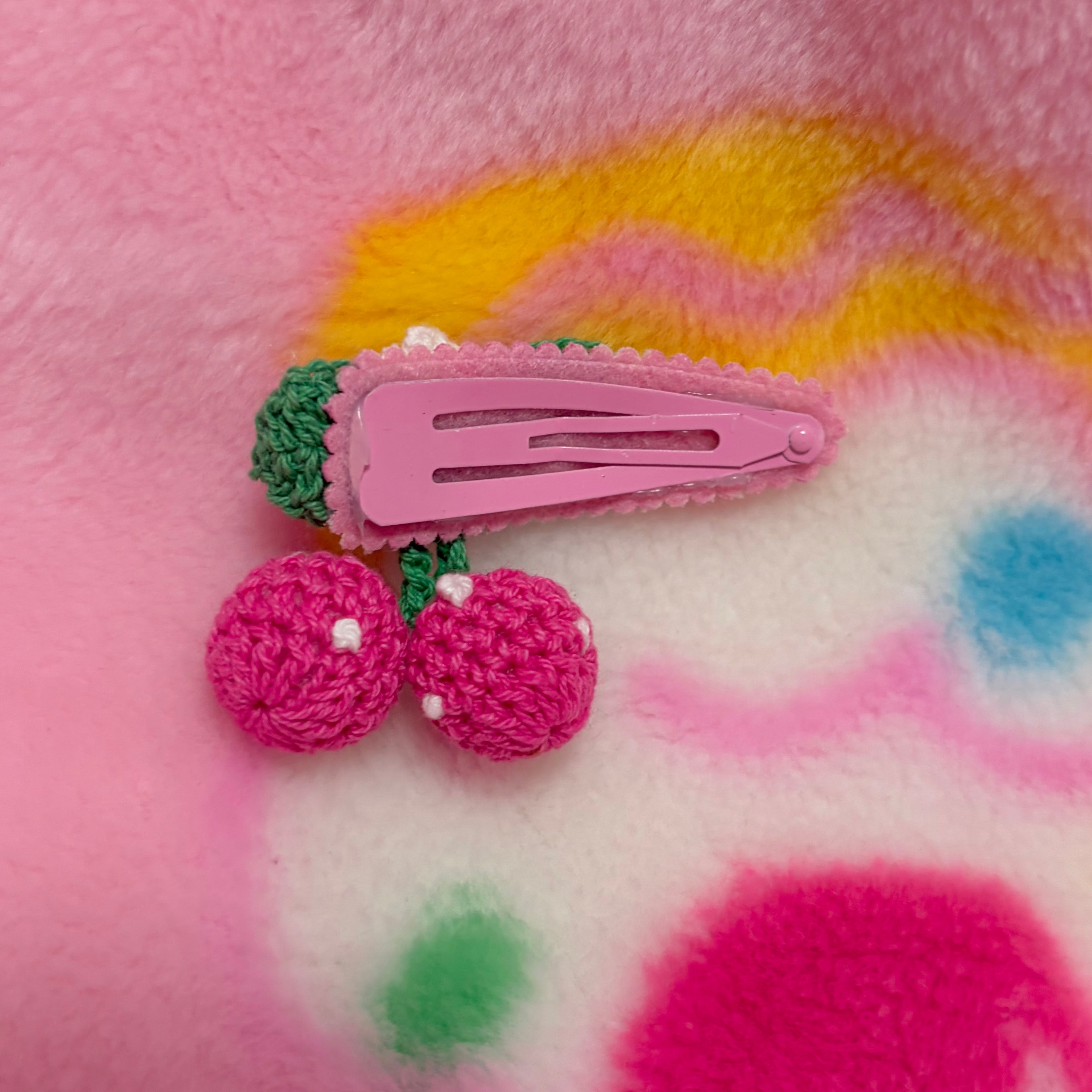 strawberry hairclip