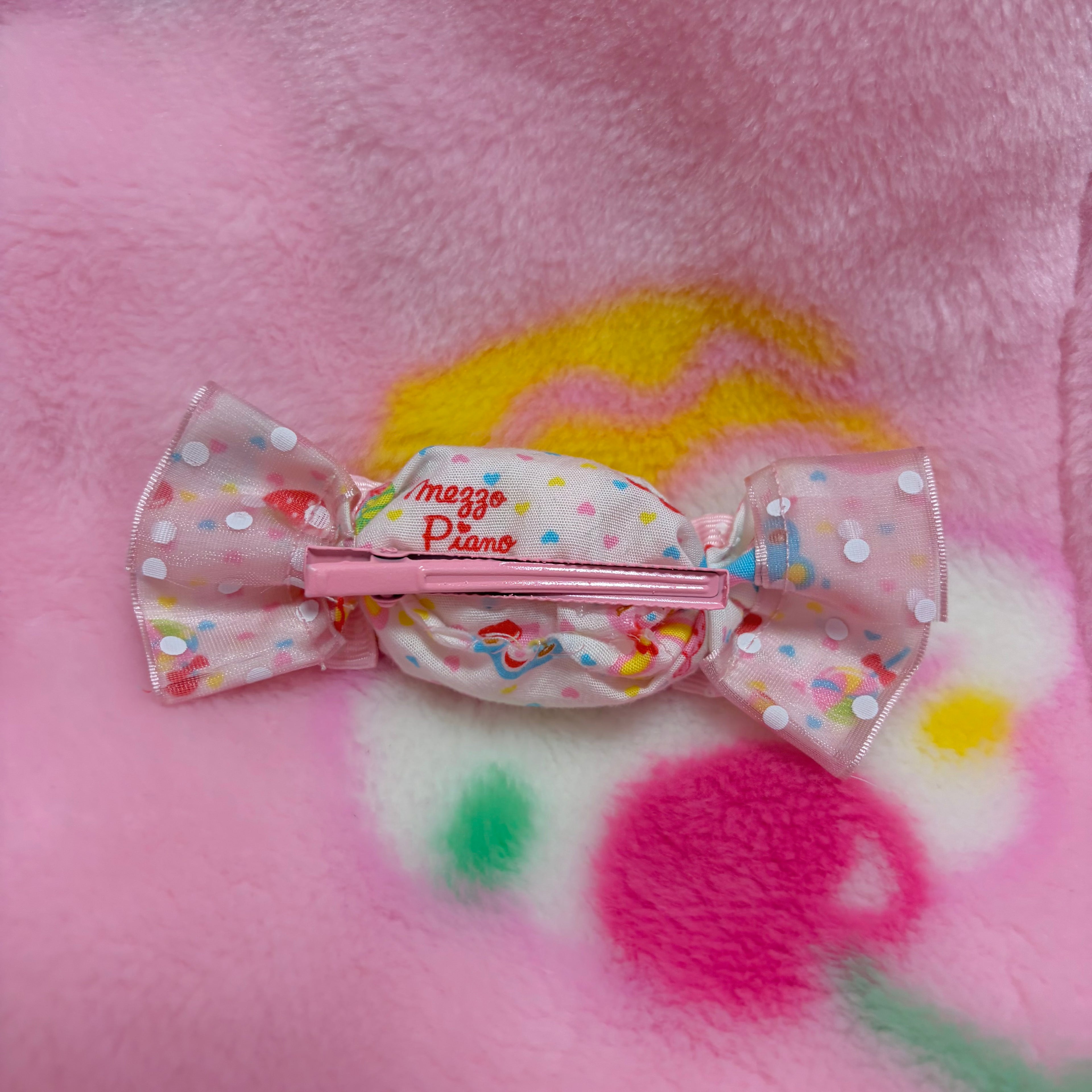 mezzo piano fabric candy hairclip