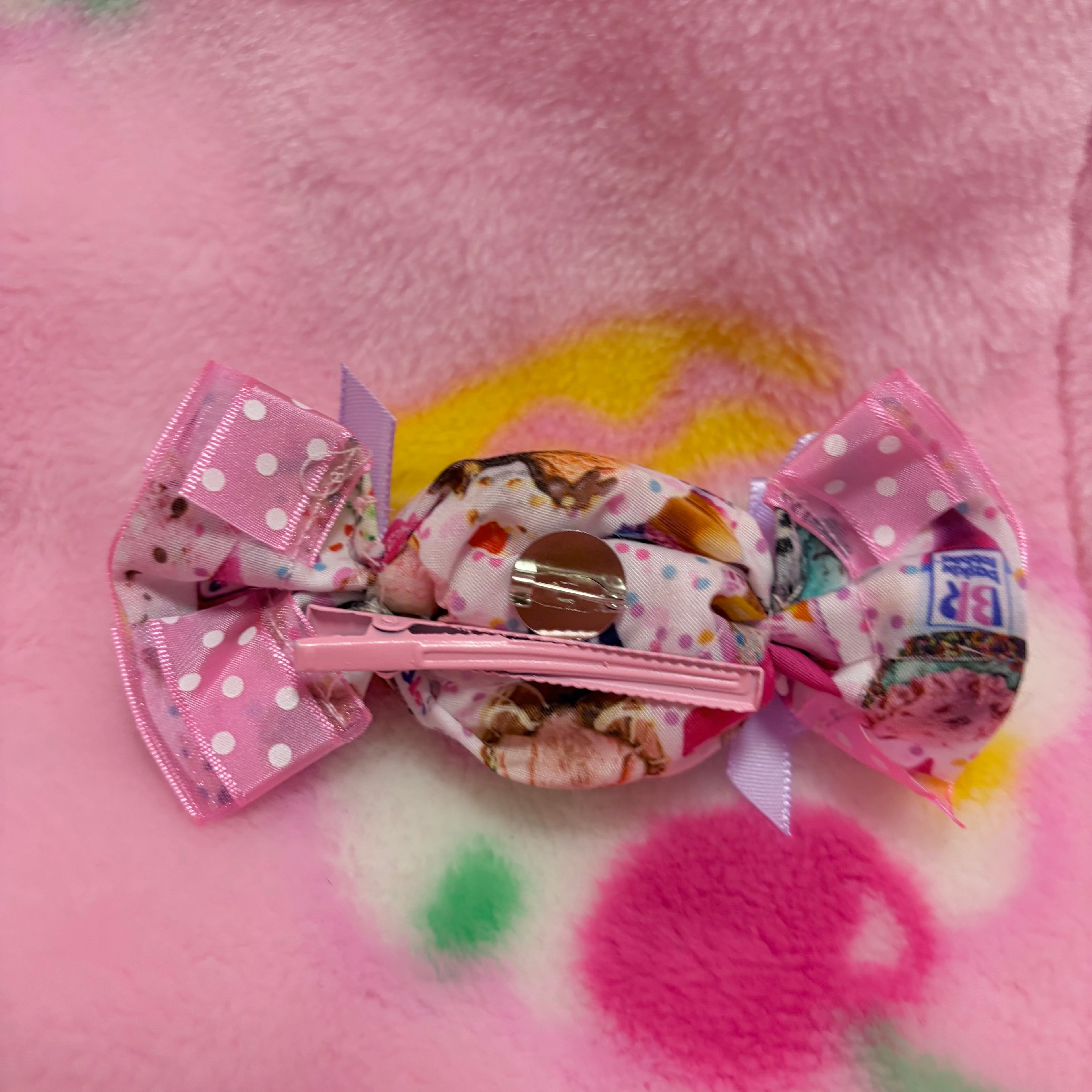icecream candy hairclip/brooch