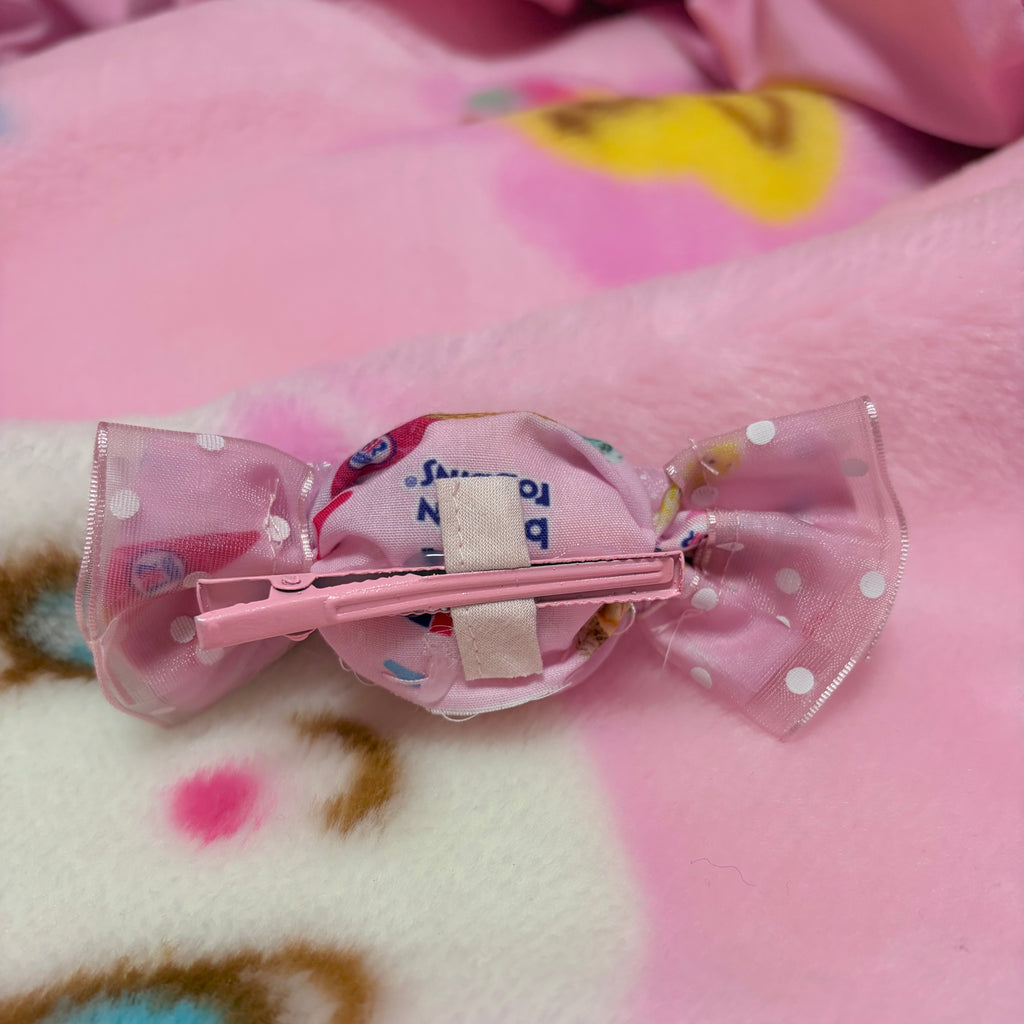 icecream fabric candy hair clip