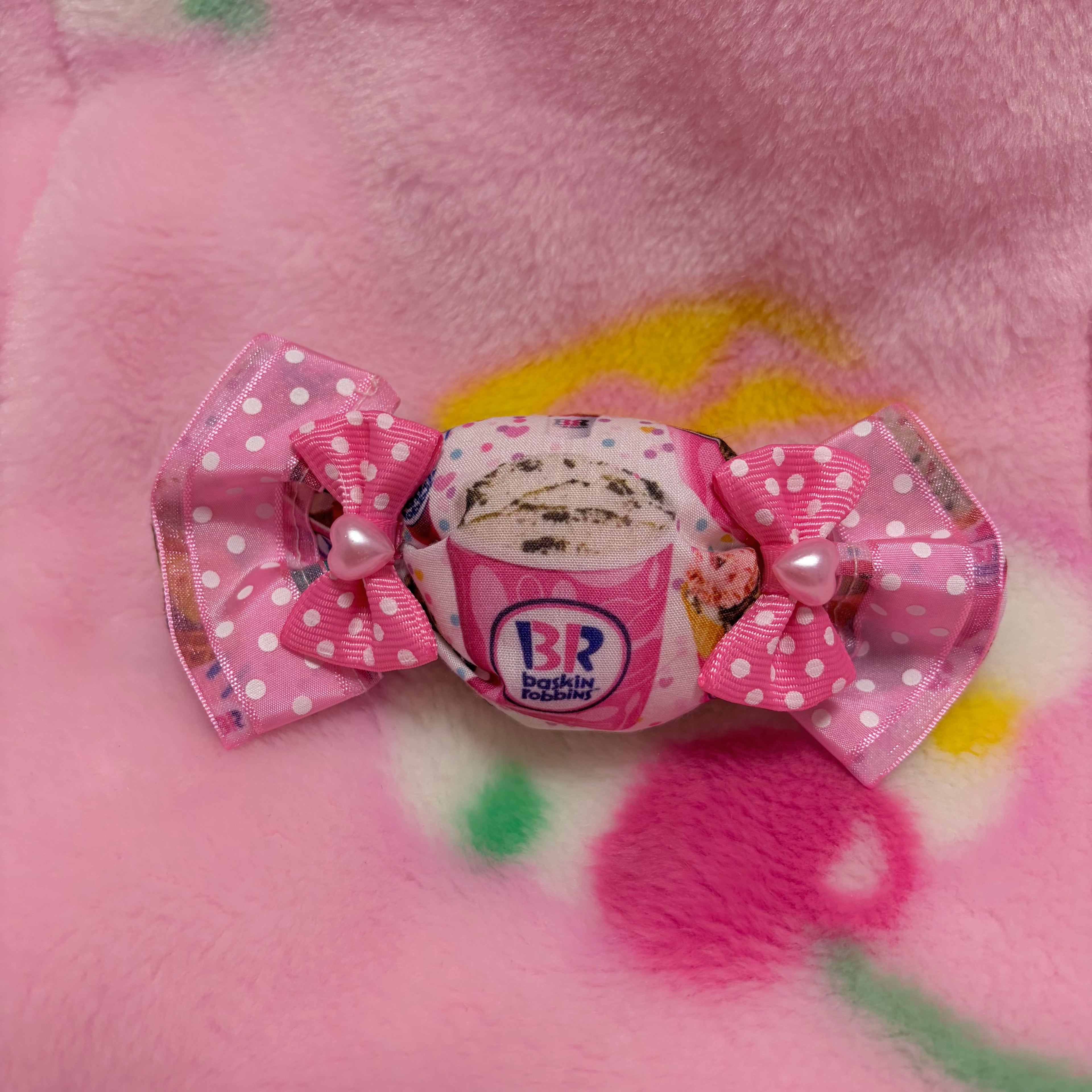 icecream candy hairclip/brooch