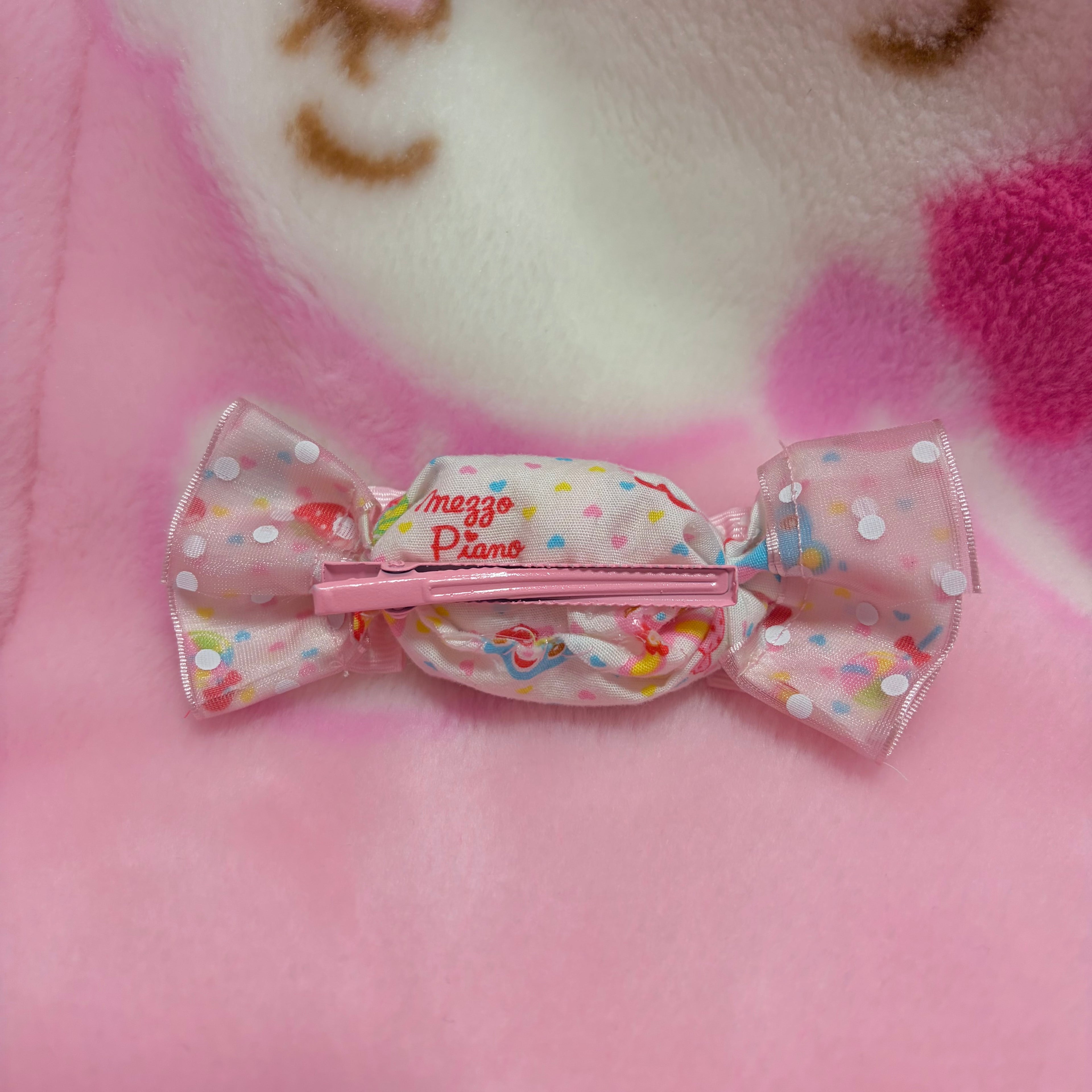 mezzo piano fabric candy hairclip