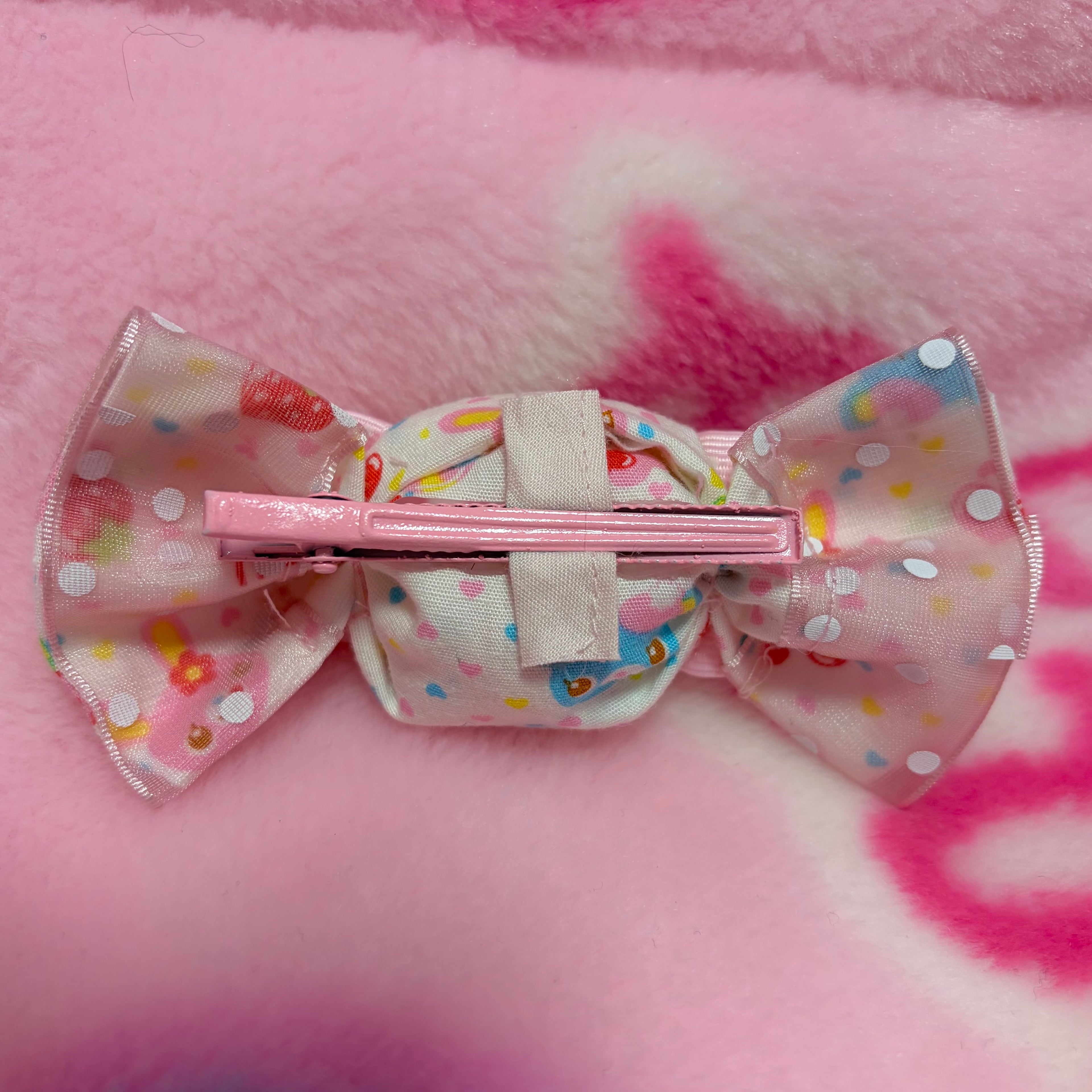 mezzo piano fabric candy hair clip