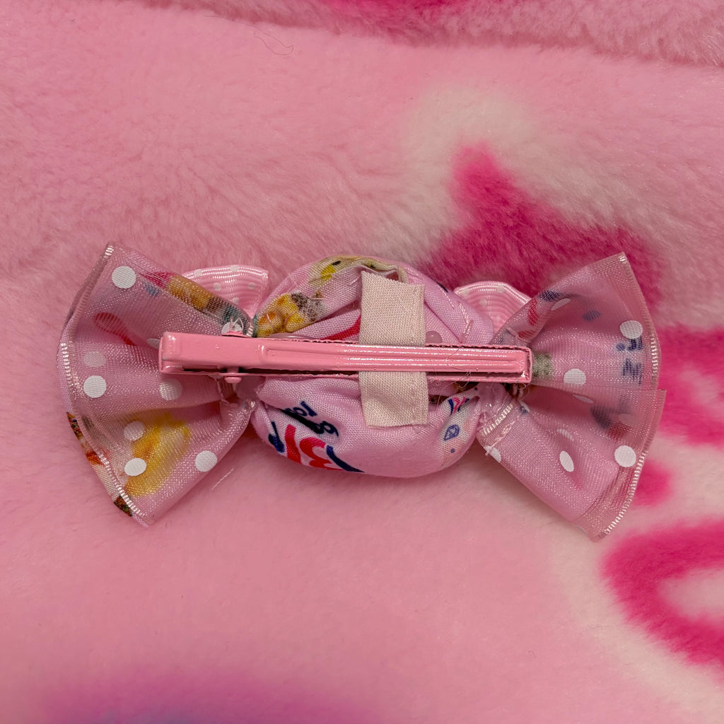 icecream fabric candy hair clip