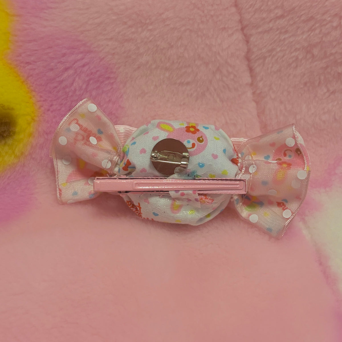 MP fabric candy hair clip