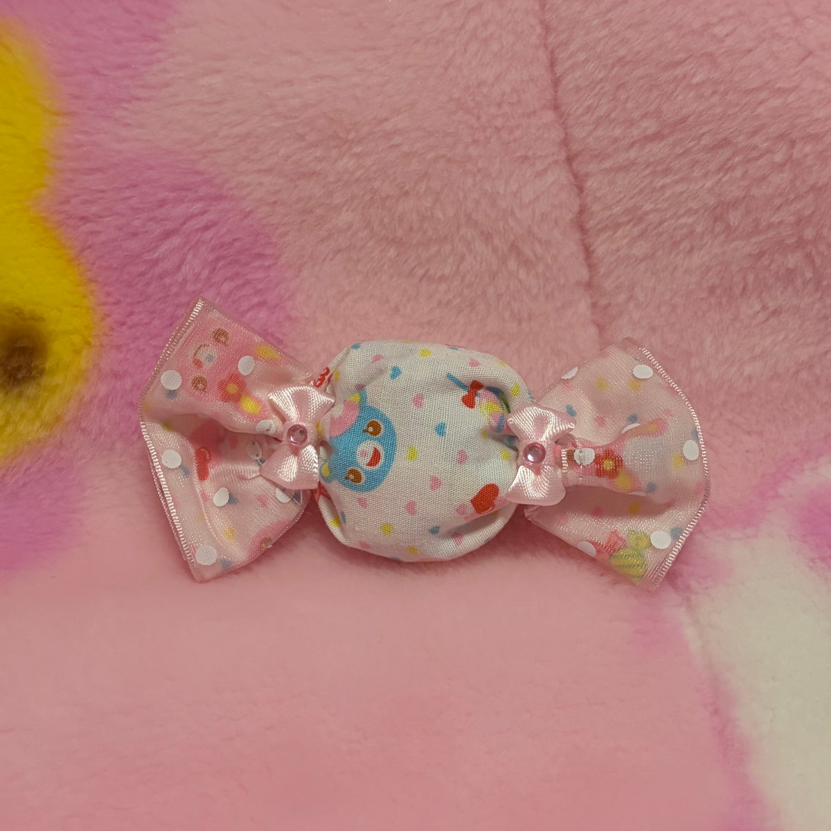 MP fabric candy hair clip