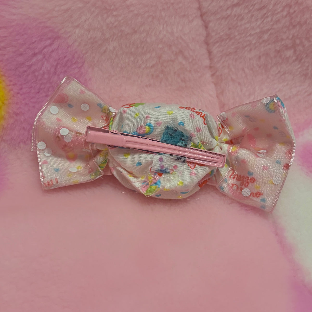 MP fabric candy hair clip