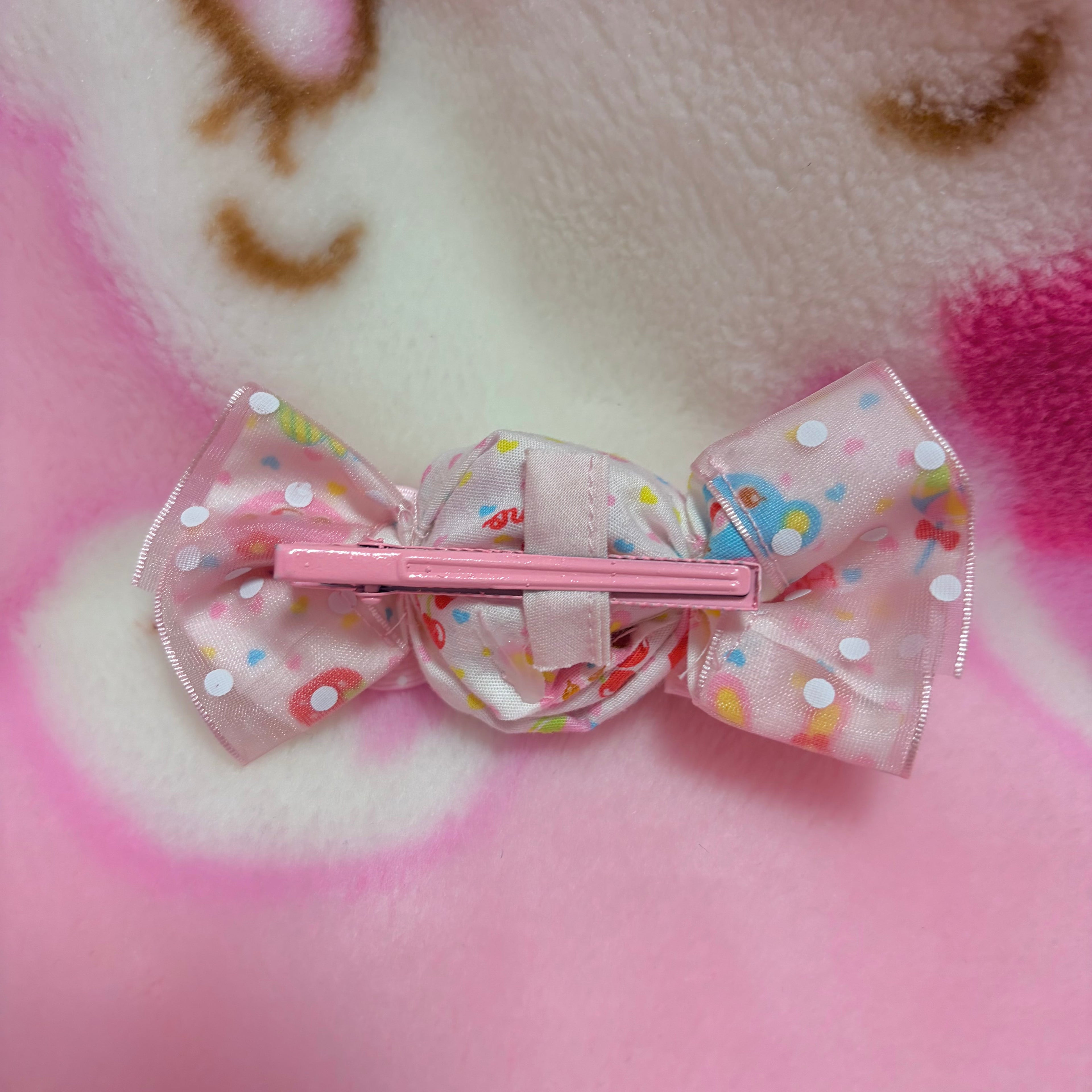 mezzo piano fabric candy hairclip