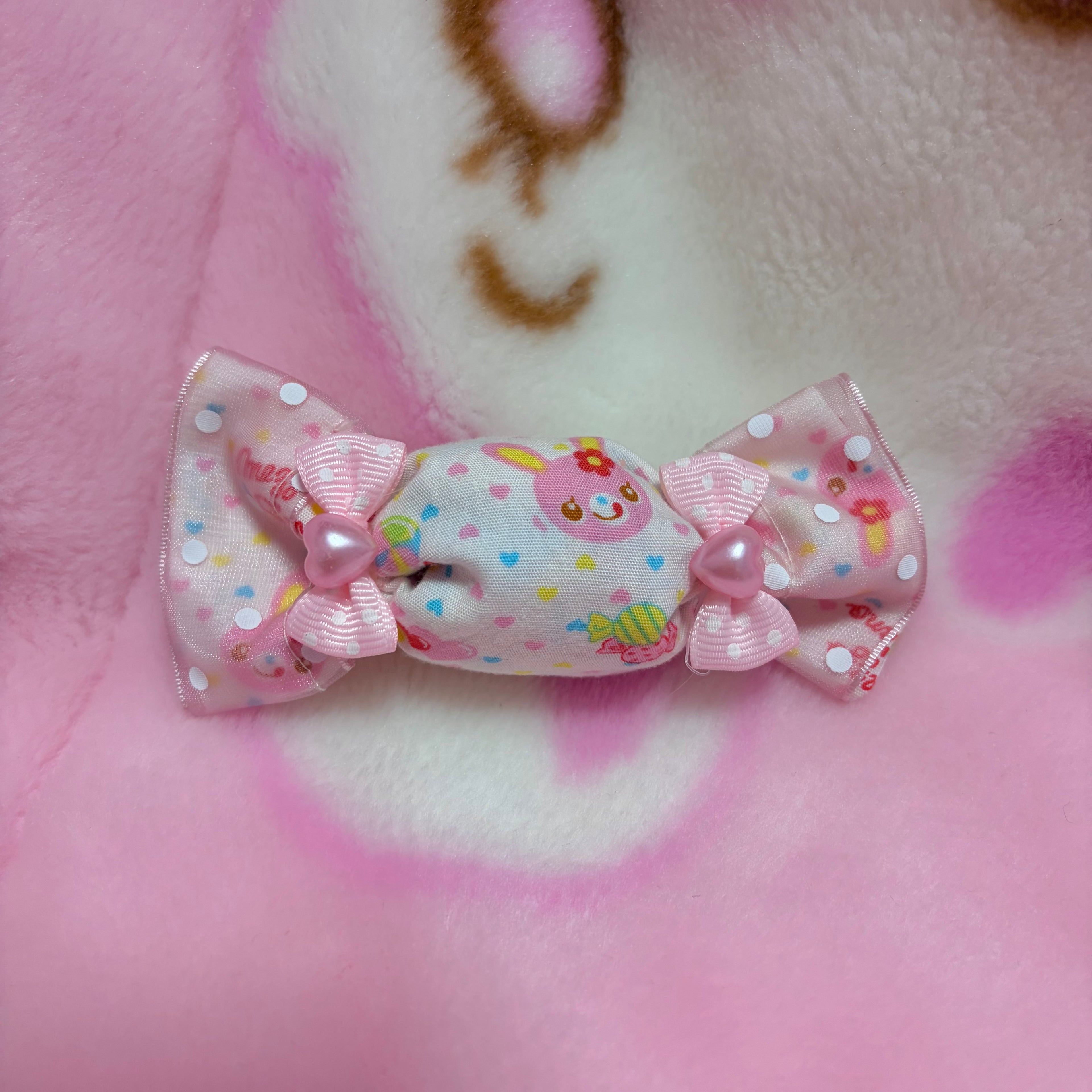 mezzo piano fabric candy hairclip