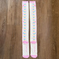 pastel melody socks