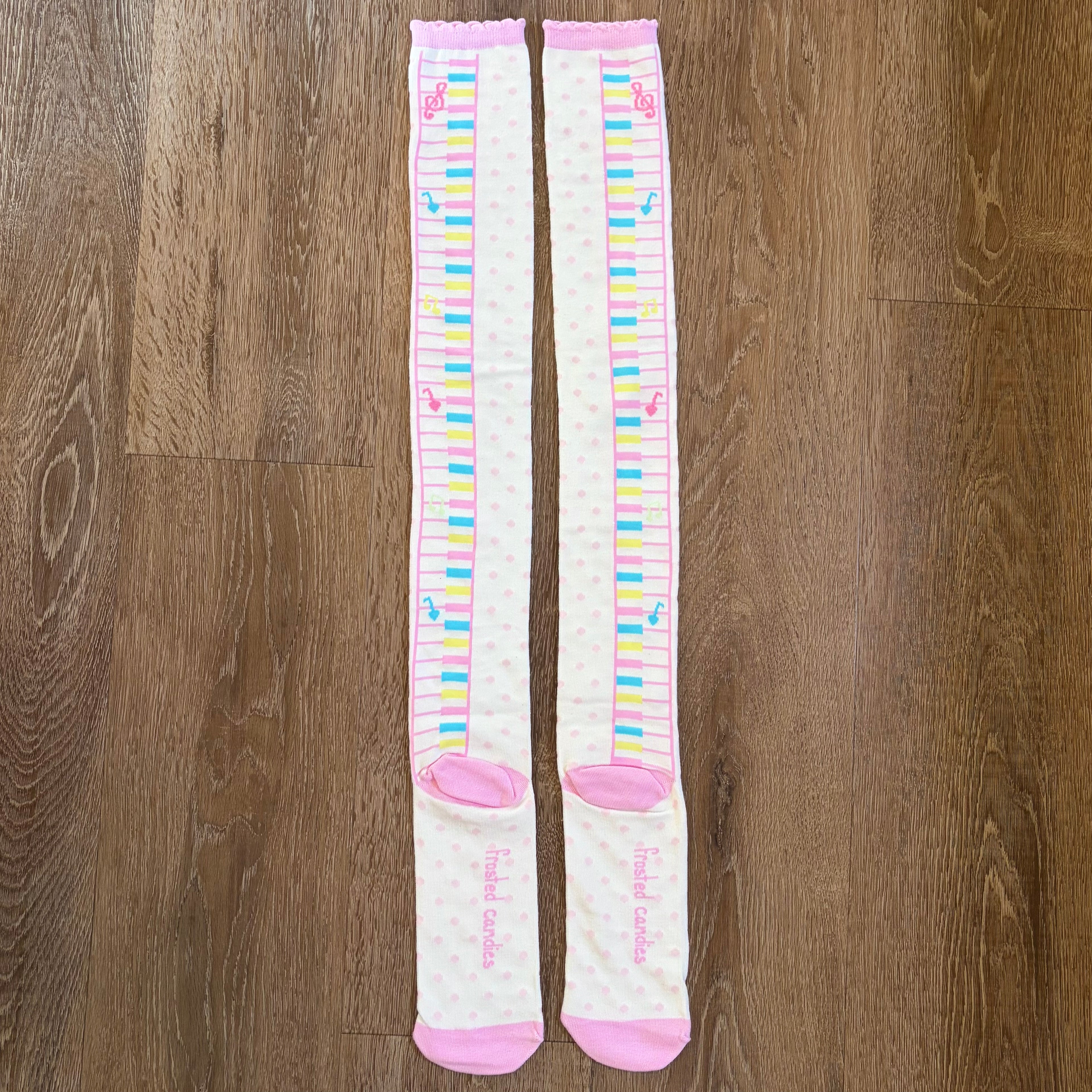 pastel melody socks