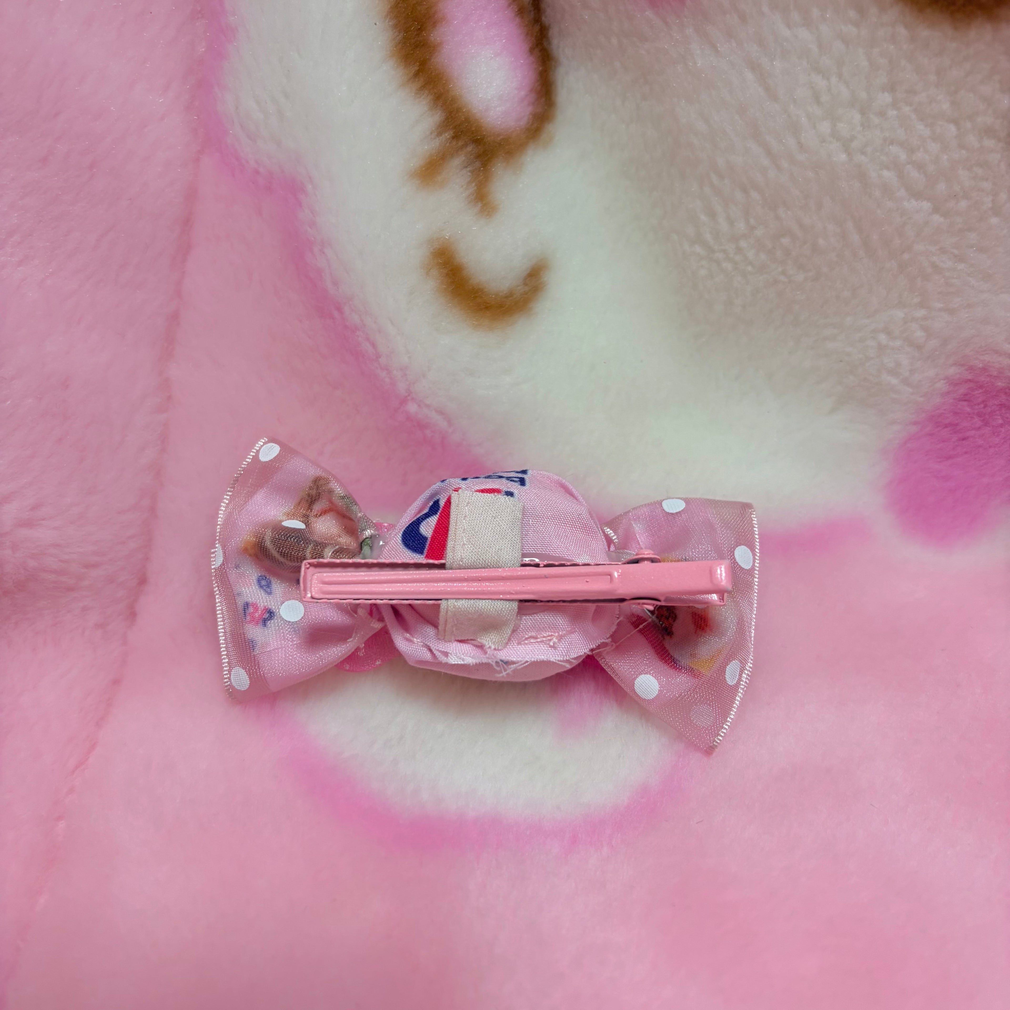 icecream fabric candy hairclip
